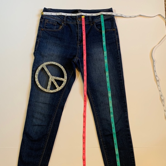 1822 Denim Jeans Slight Distressing Skinny Size 4 - Picture 3 of 9